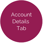 button for account details tab help files